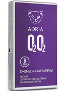 Adria O2O2-Новое поколение «Супердышащих » контактных линз. (6 линз)